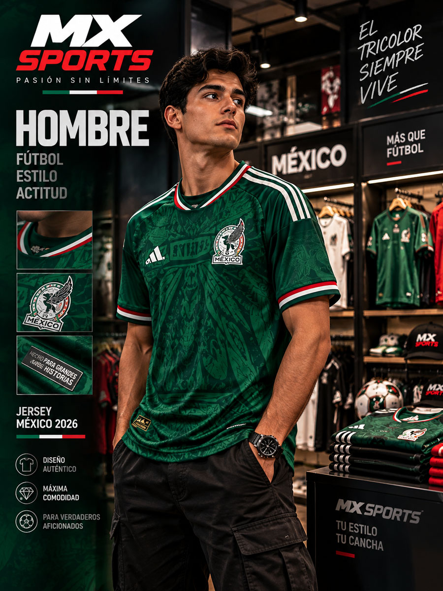 Ropa deportiva para hombre en MX Sports