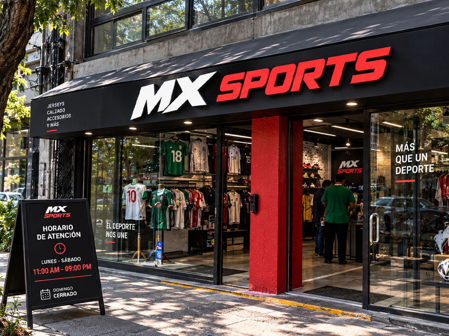 Tienda MX Sports en Centro, Ciudad de México
